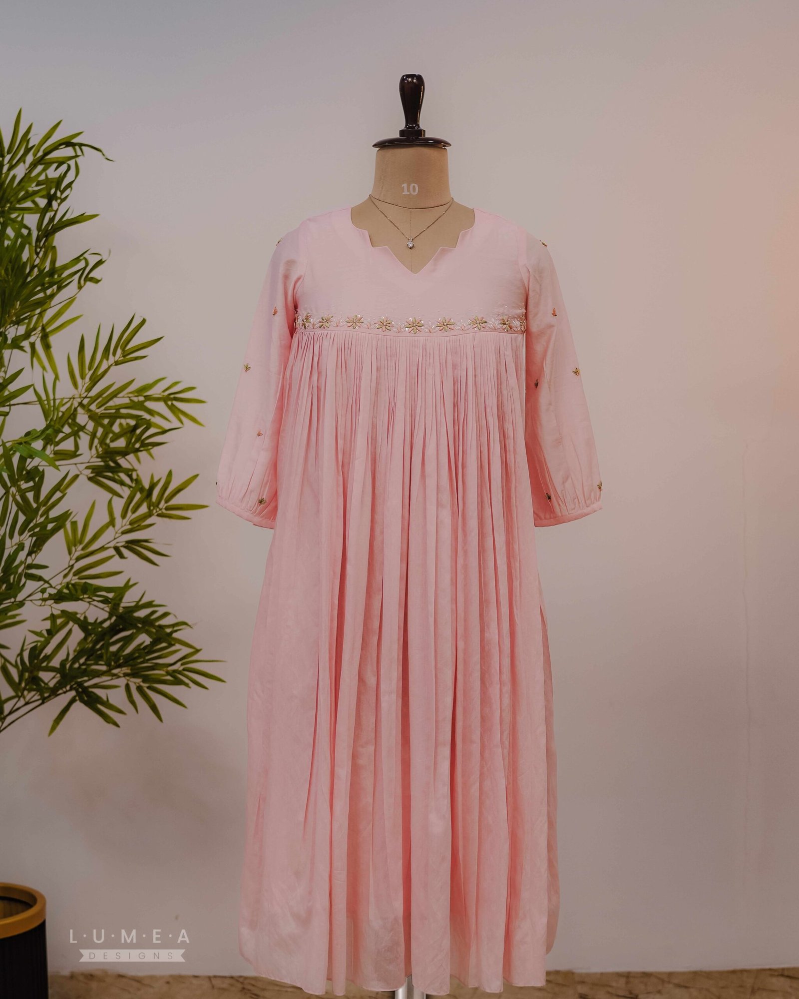 Handworked Kurta with Dupatta
